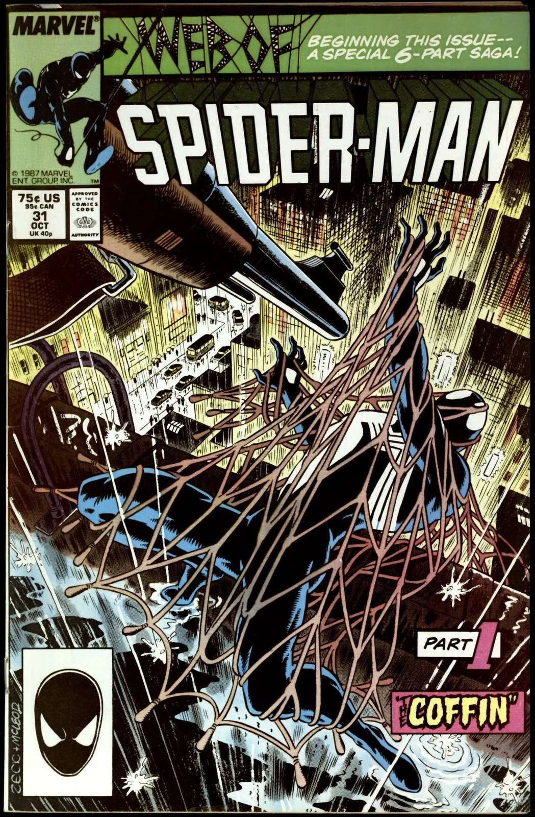 Kraven's Last Hunt cover
