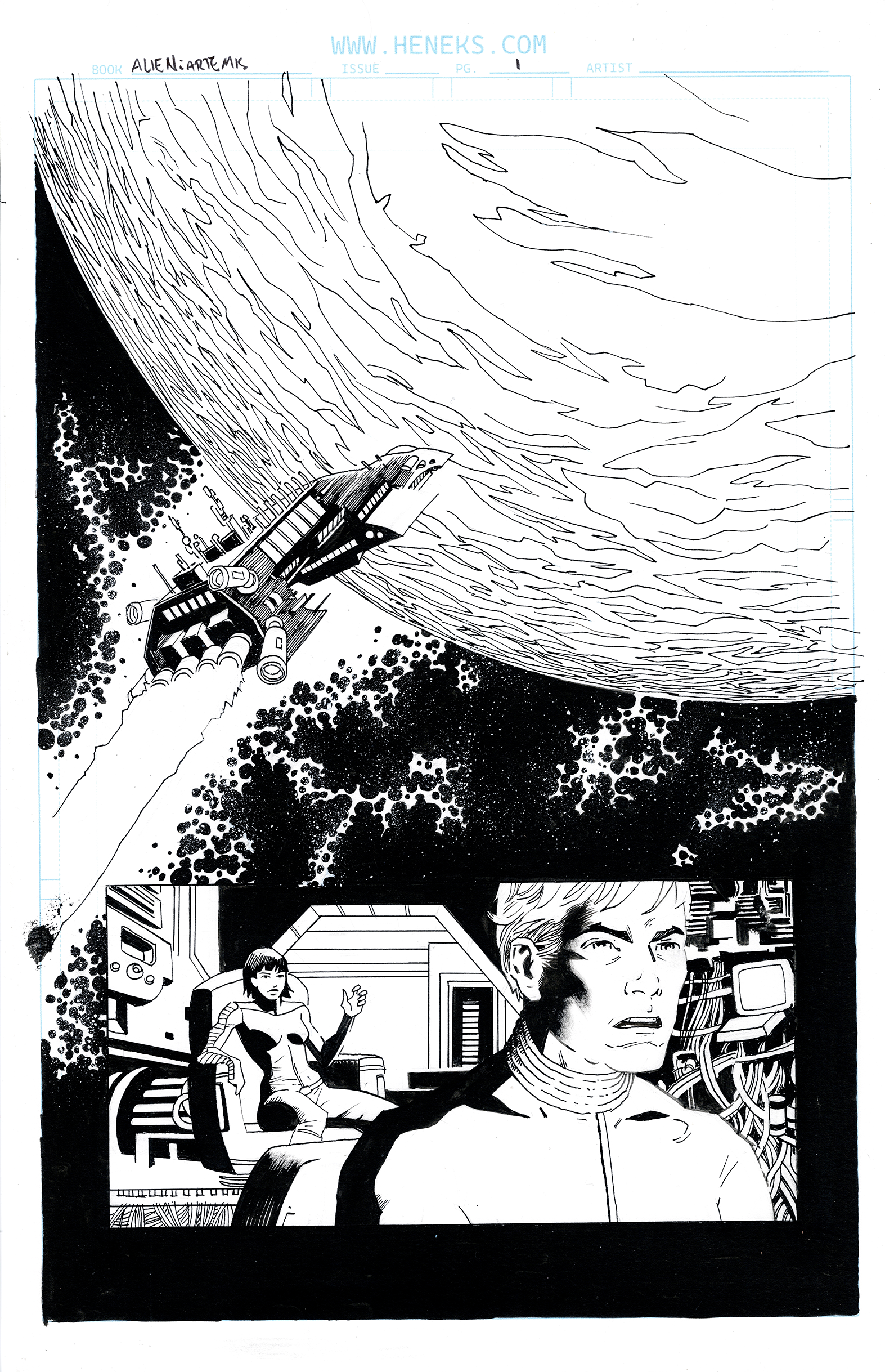 Aliens Ink pg 1